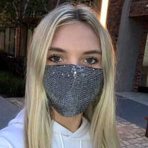 Glistenin' Sequin Mask